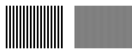 Lens Resolution Chart