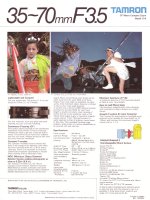 Adaptall-2 35-70mm F/3.5-4.5 Brochure