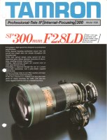Adaptall-2 SP 300mm F/2.8 Brochure