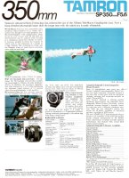 Adaptall-2 SP 350mm F/5.6 Brochure