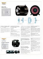 SP and Adaptall-2 Lenses