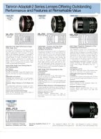 SP and Adaptall-2 Lenses