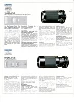 SP and Adaptall-2 Lenses